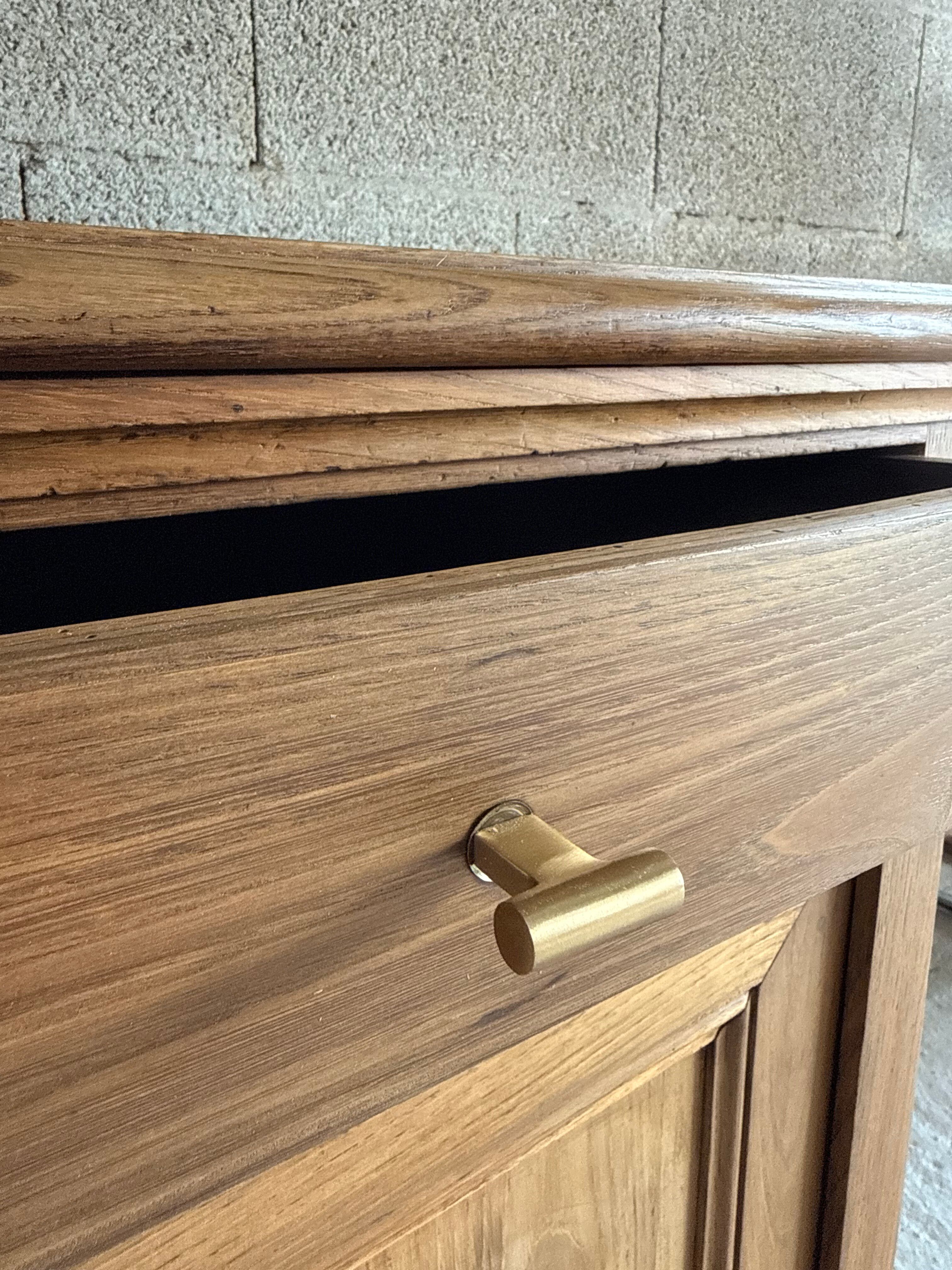 Restored walnut sideboard