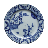 Earthenware plate "Japan" Creil & Montereau