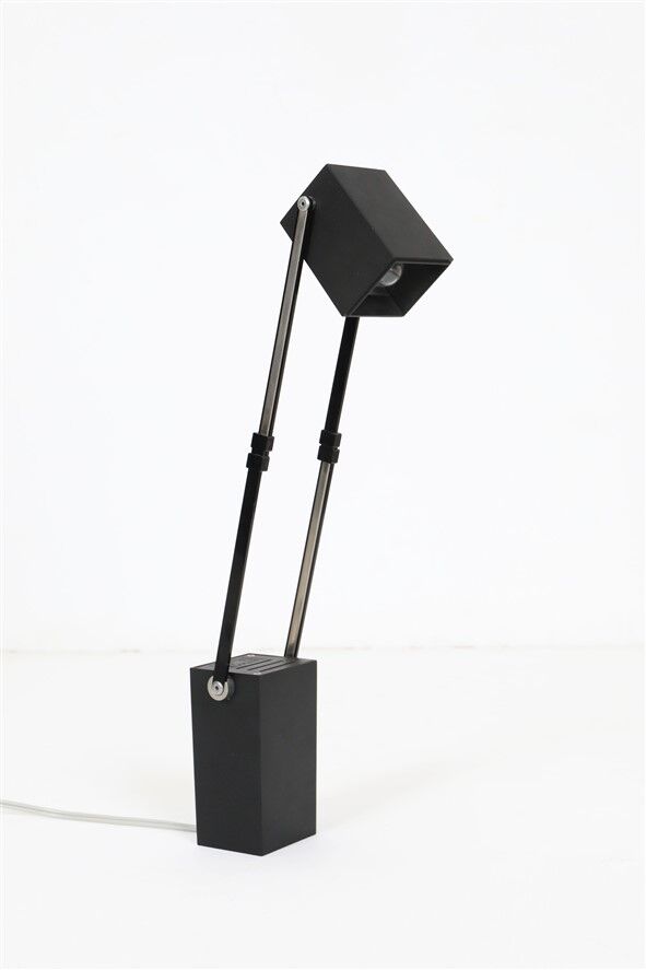 Black Louis Poulsen “Lampetit” desk / table lamp by Bent Gantzel-Boysen, Mid-century Danish modern design, 1960s / 1970s