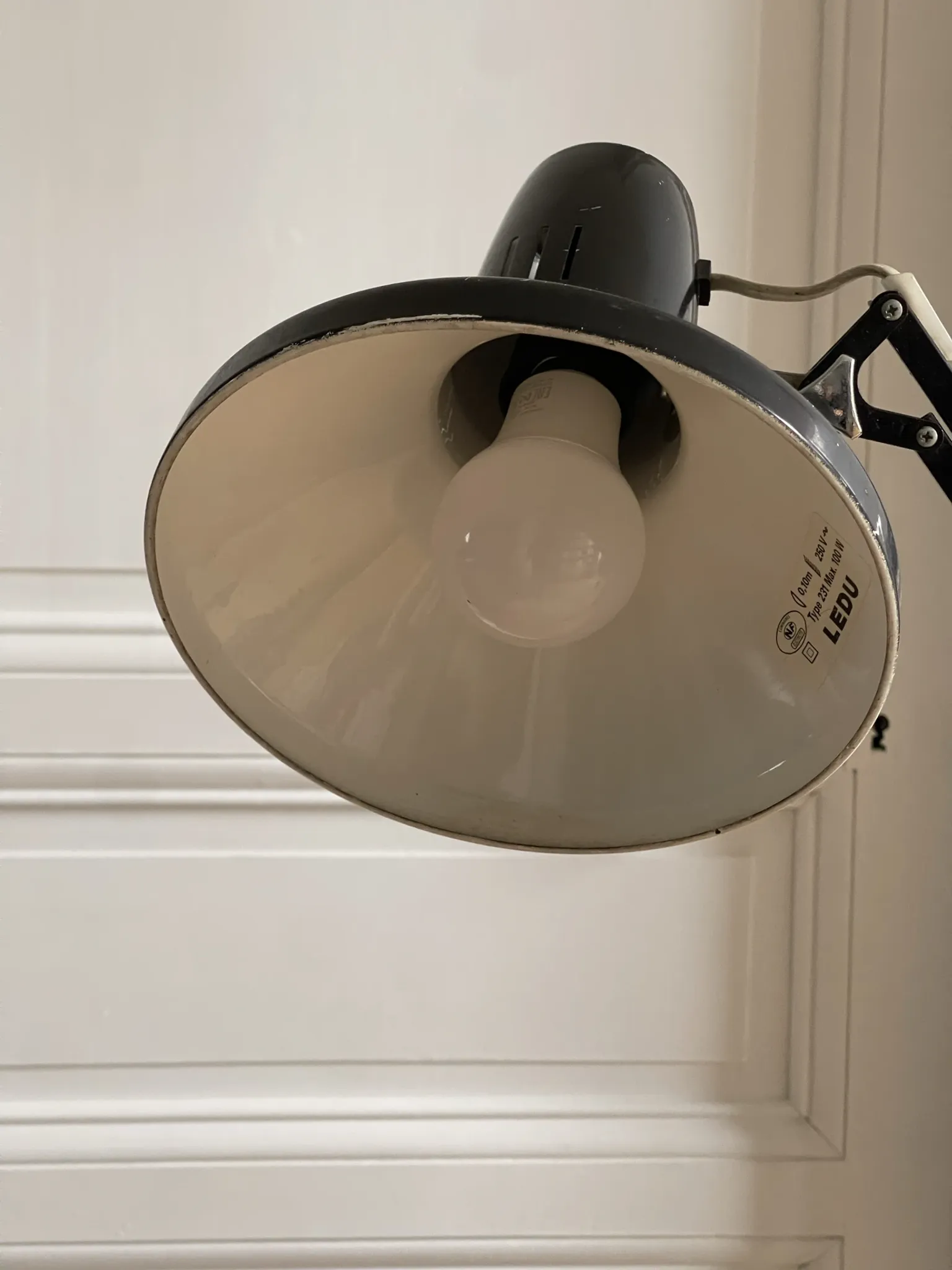 Vintage LED architect lamp