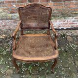 Canned armchair from the Regency period