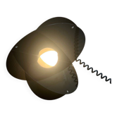 Lampe noire "Luna" par Rinaldo Cutini