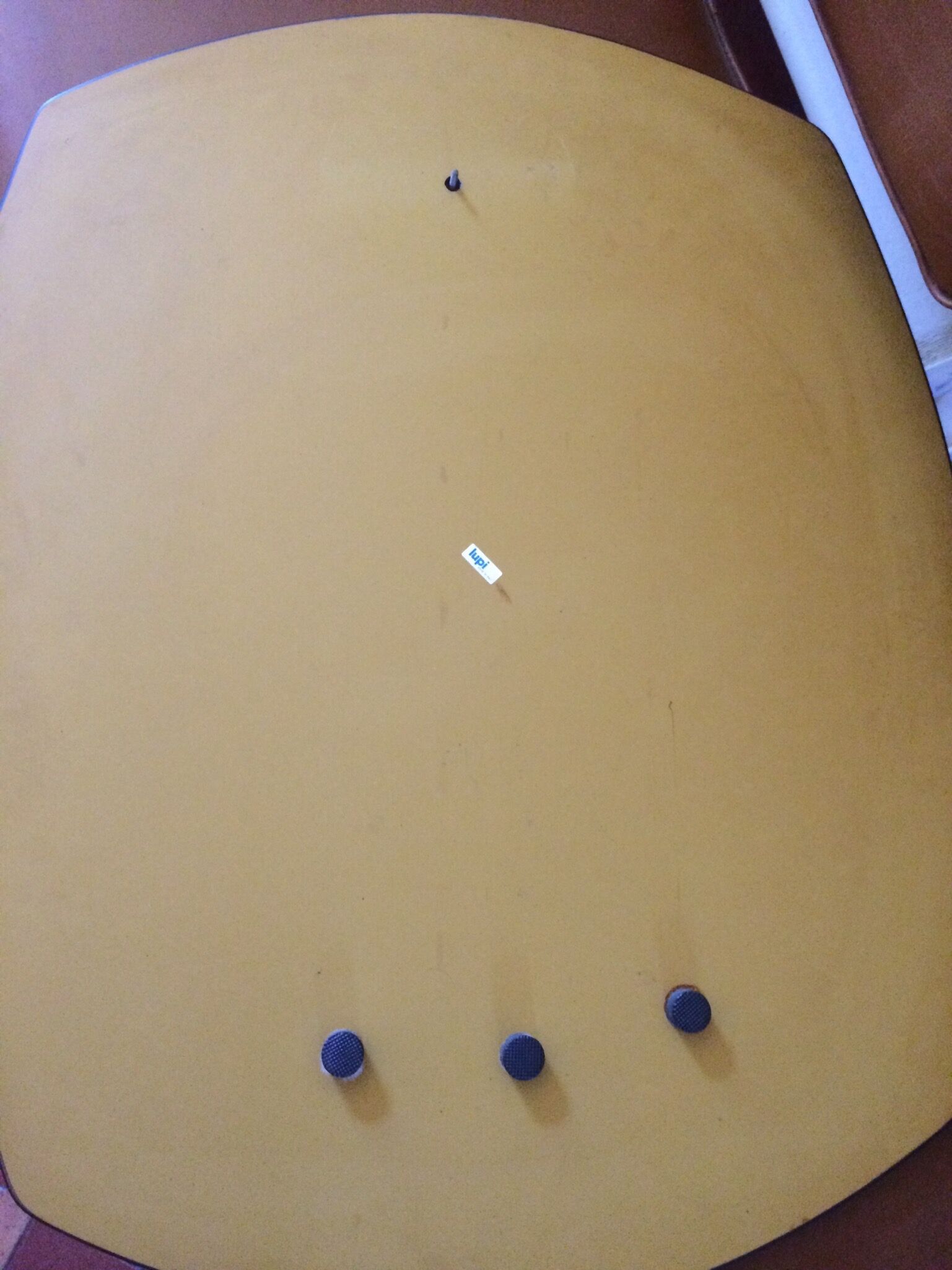 Italian tinted double mirror 72x58cm