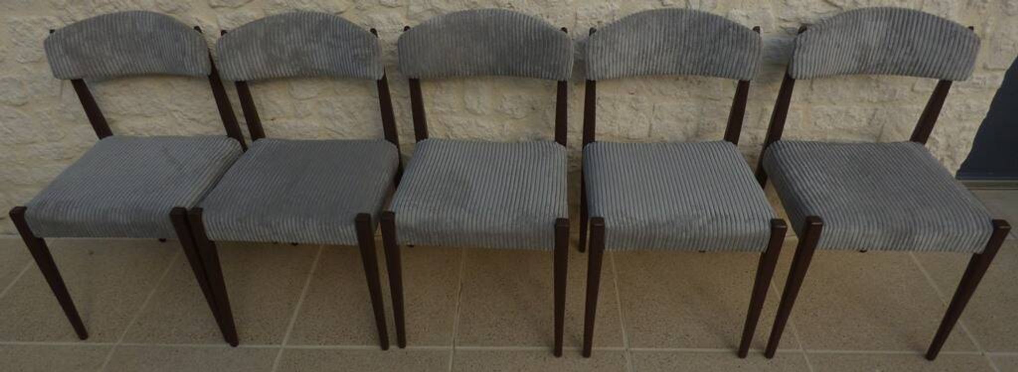5 vintage NF14 gondola chairs from the 60s of Scandinavian design