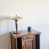 Art Deco style articulated lamp - Wood and brass - 1930s period