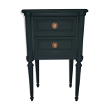 Blue bedside table