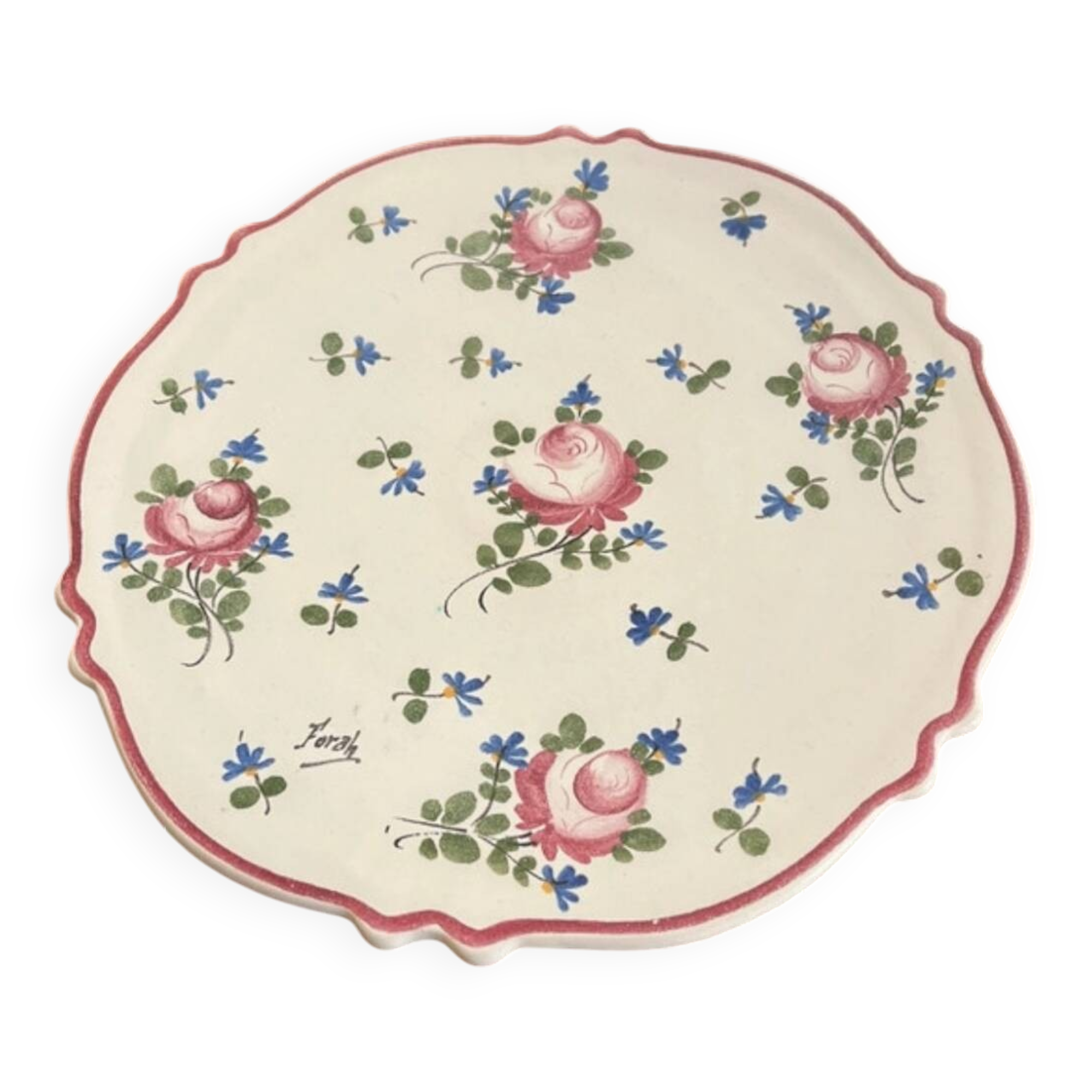 Forah earthenware presentation dish