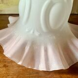 Large glass pendant light