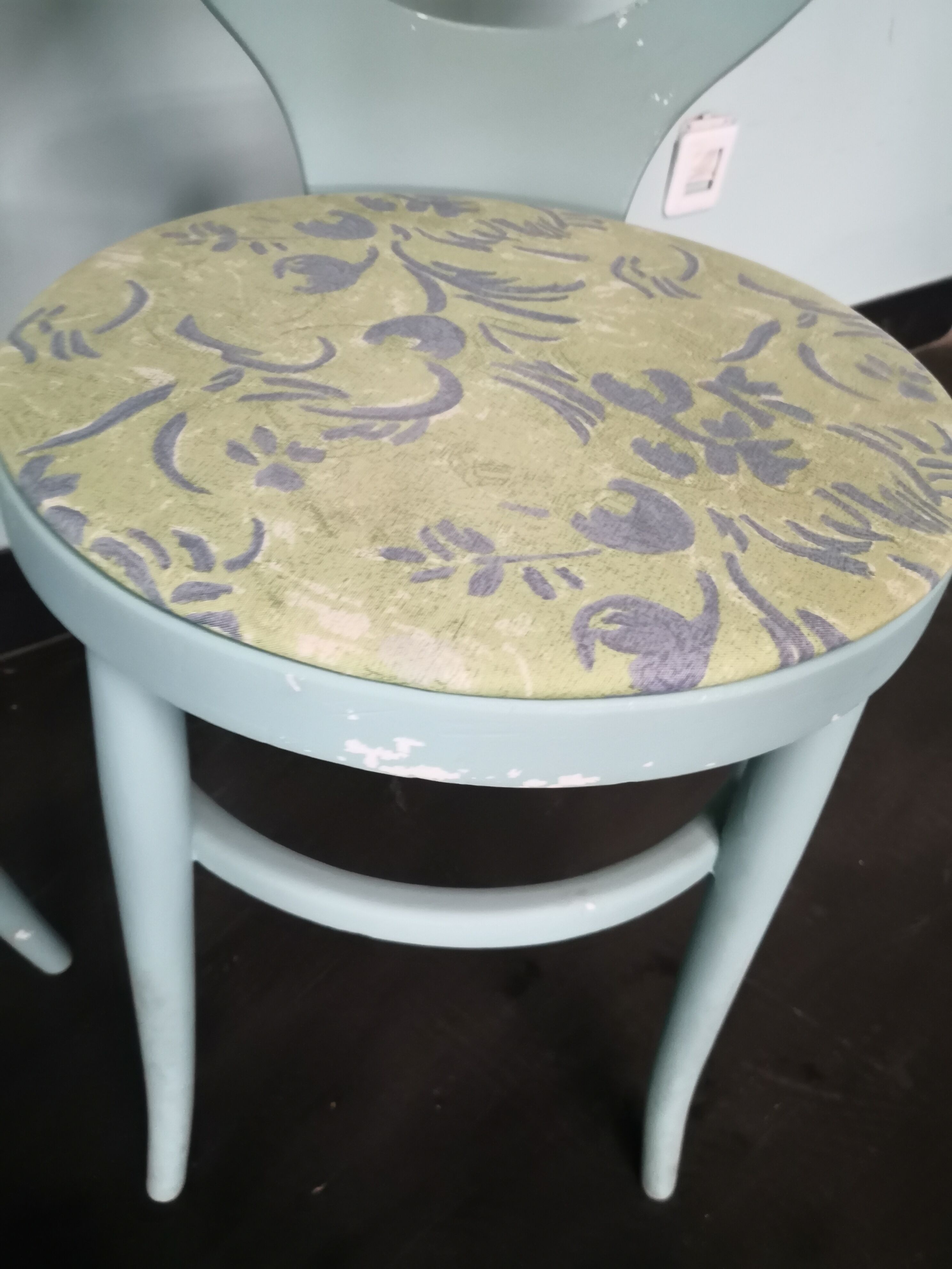 3 Bauman model bistro chairs seagull