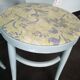 3 Bauman model bistro chairs seagull