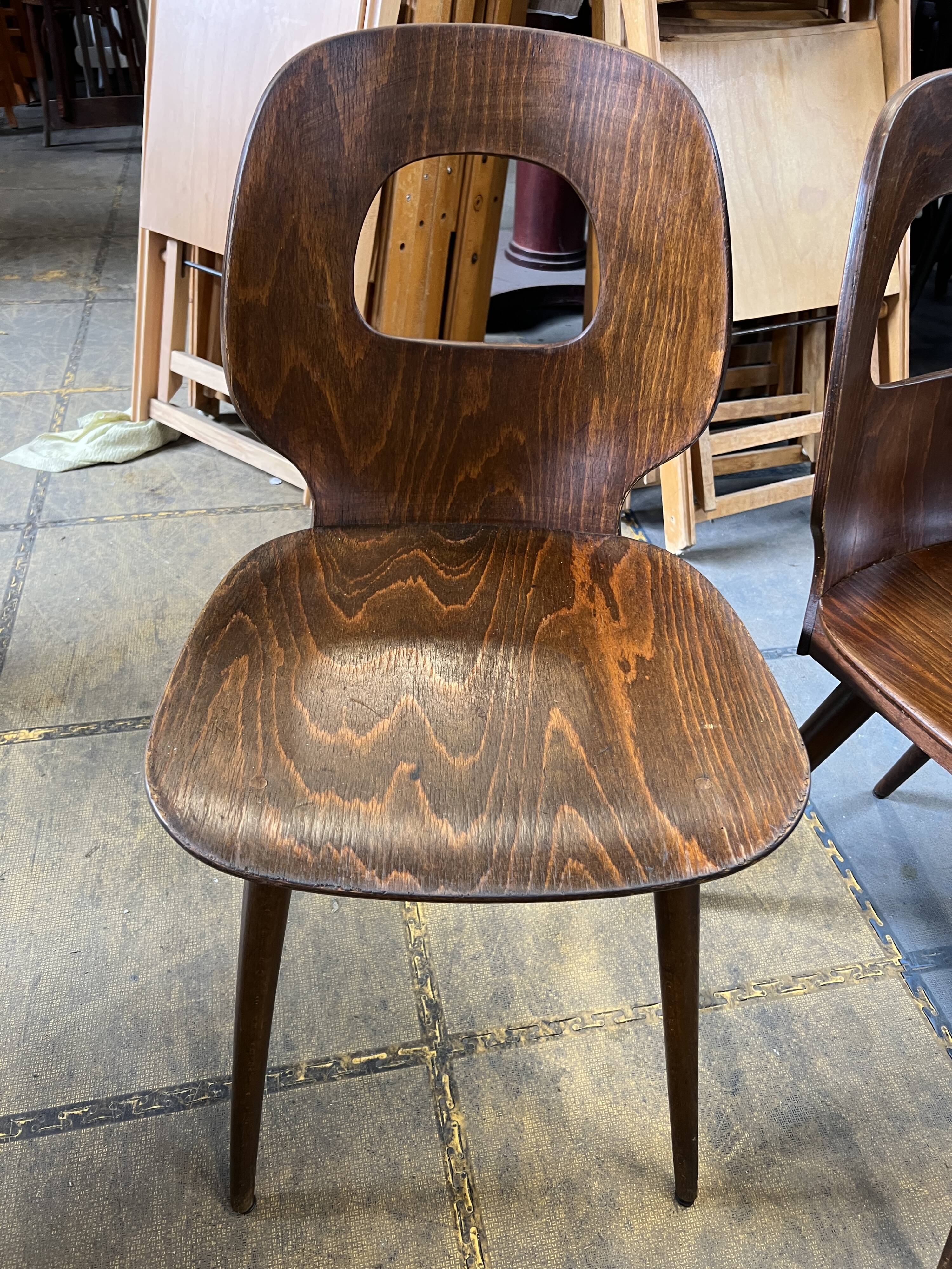 Pair of Baumann chairs