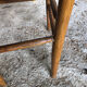 Chair bistrot in wood turned 70s vintage