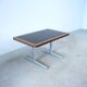 Bureau danois avec dessus en cuir