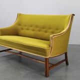 1950s Danish 2-seater sofa by Frits Henningsen