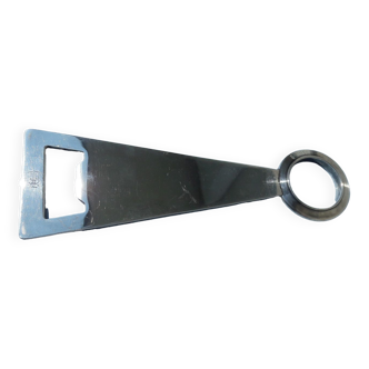 Metal bottle opener