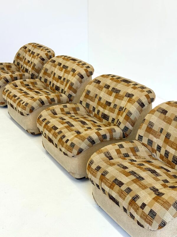 Fauteuils vintage Caprice par Henning Korch pour Swan