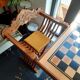 Ensemble table de Jeu avec fauteuils Dagobert 1930