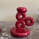 Pair of ceramic candlesticks