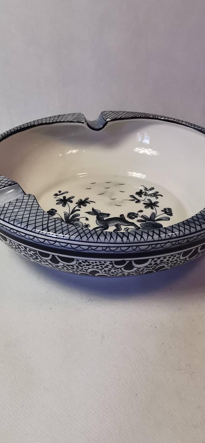 Large sant' anna pottery cigar ashtray portugal