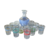 Service of the 50s, liquor or aperitif set
