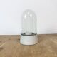 Vintage White Porcelain Ceiling Light, 1970s