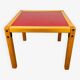 Flötotto coffee table Profilsystem 1970s red