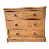 English pine order from the end of the 19th century with 4 drawers