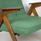 Green Bunny armchair by Józef Chierowski, 1970s