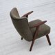 Années 1960, design danois par Erhardsen & Andersen, fauteuil, état d'origine.