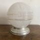 Art Deco glass ball ceiling light from Clichy