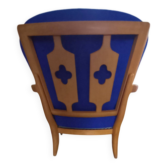 Trio of armchairs by Guillerme & Chambon.