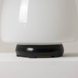 Pair of glass lamps in the shape of an "egg". Italy, 1960s, Leucos.