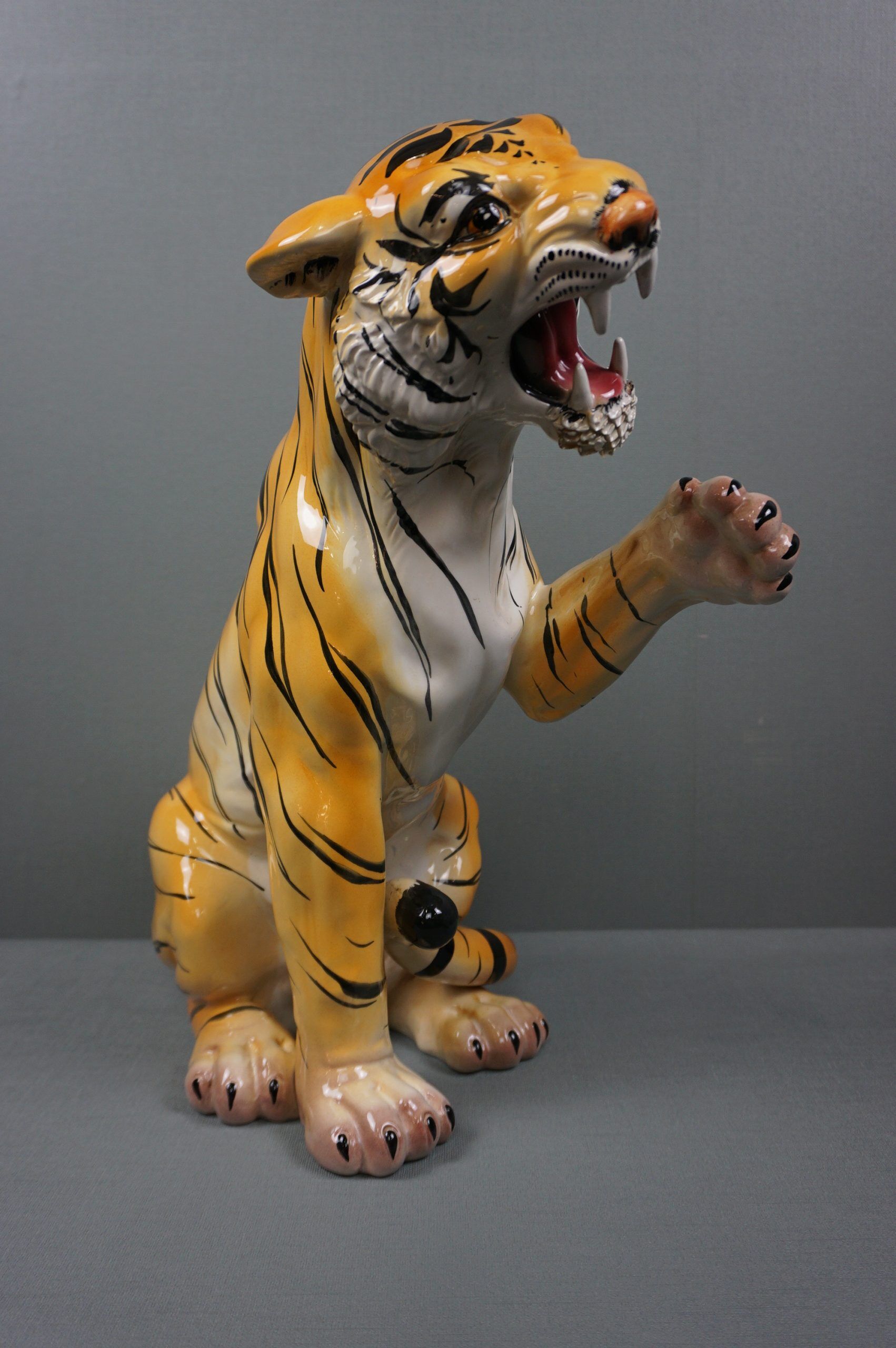 Vintage ceramic tiger