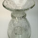 Carafe biot en verre bullé