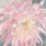 Painting on canvas Chrysanthemums