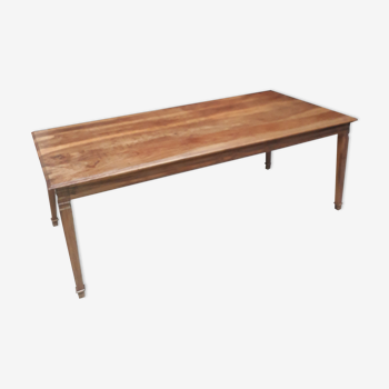 Table rectangulaire en bois exotique