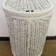 Rattan laundry basket