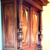 Buffet bahut 2 body solid walnut diamond tip