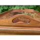 Glass tea table with its tray