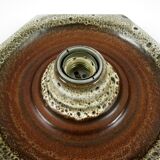 Set of 2 German ceramic wall lamps, 1970s