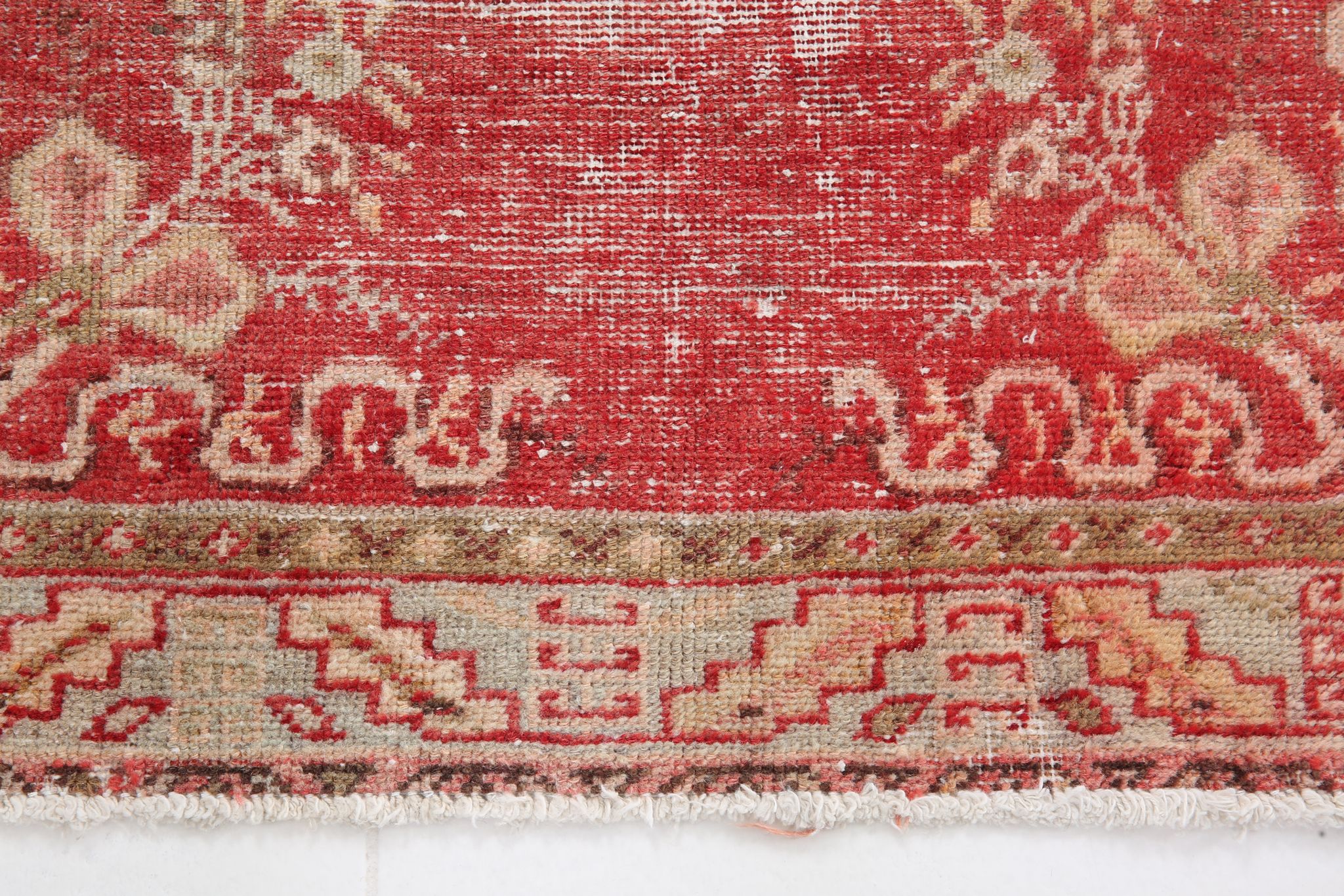Wool Handmade Vintage Rug, 189x105Cm