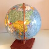 Globe in cardboard Girard and Barrere / vintage years 50-60
