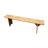 Raw wood bench L 158cm