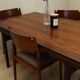 Rosewood table, Danish design, 1960s, designer: Henning Kjaernulf, manufact