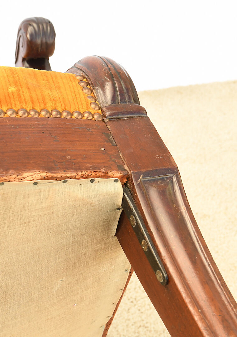 Restoration style armchair