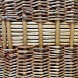 Vintage Rattan Serving Tray