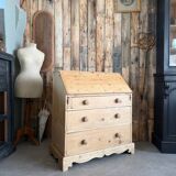 Commode anglaise, scriban rénové