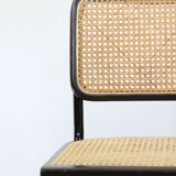 Pair of S32 Cantilever Chair by Marcel Breuer, Dark Edition, 1980s