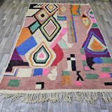 Handmade traditional carpet 250cm x 150cm Moroccan