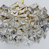 Kinkeldy chandelier with crystal , 1970s